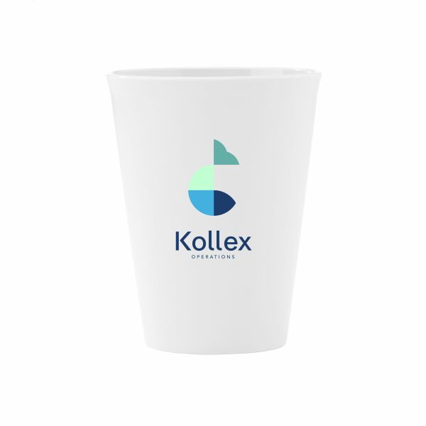 Herbruikbare eco-beker met logo