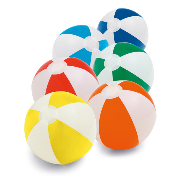 Bedrukte strandballen in vele kleuren
