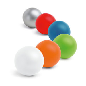 Bedrukte stressballen in verschillende kleuren